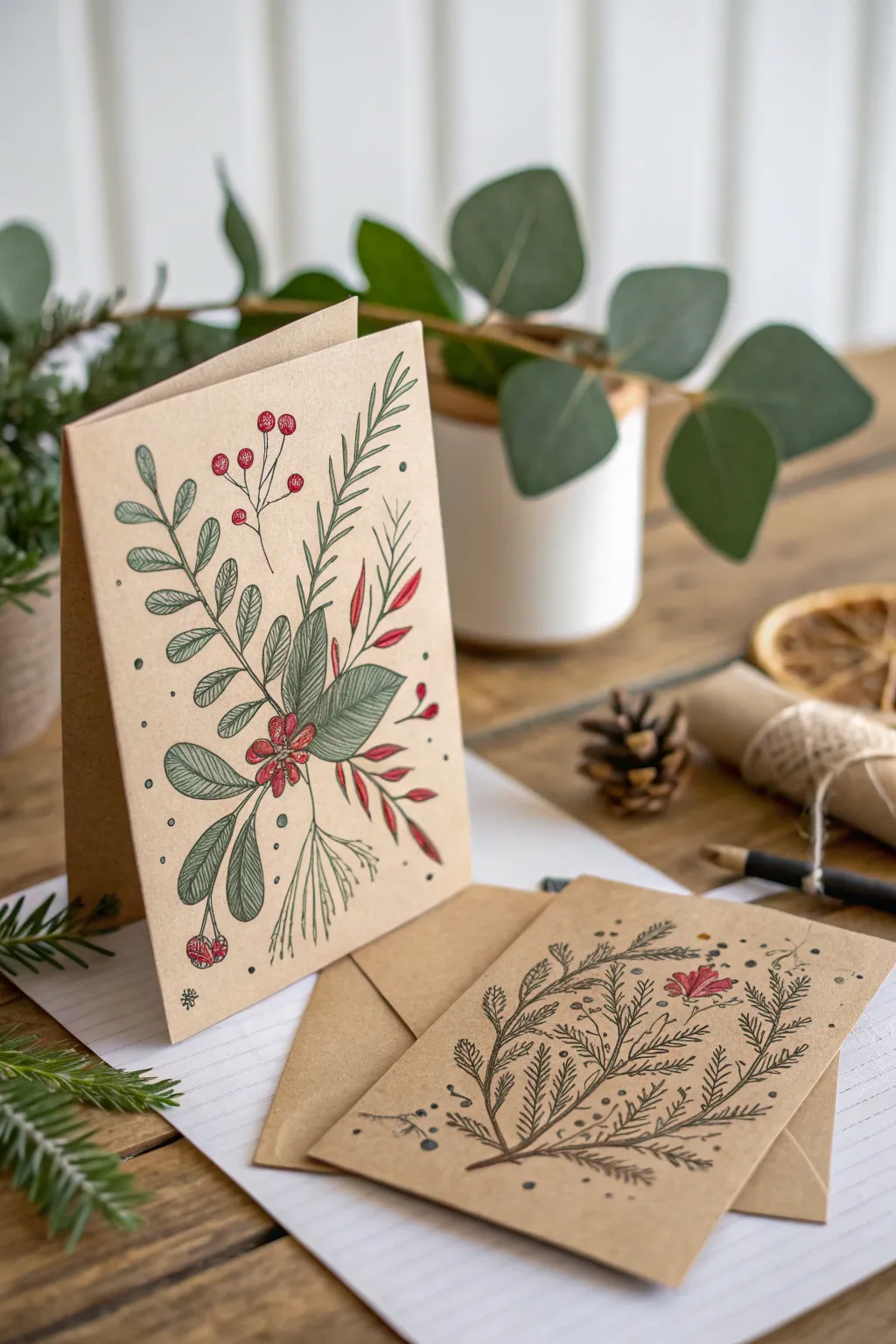 Celebrate the season sustainably with eco-friendly holiday greetings.