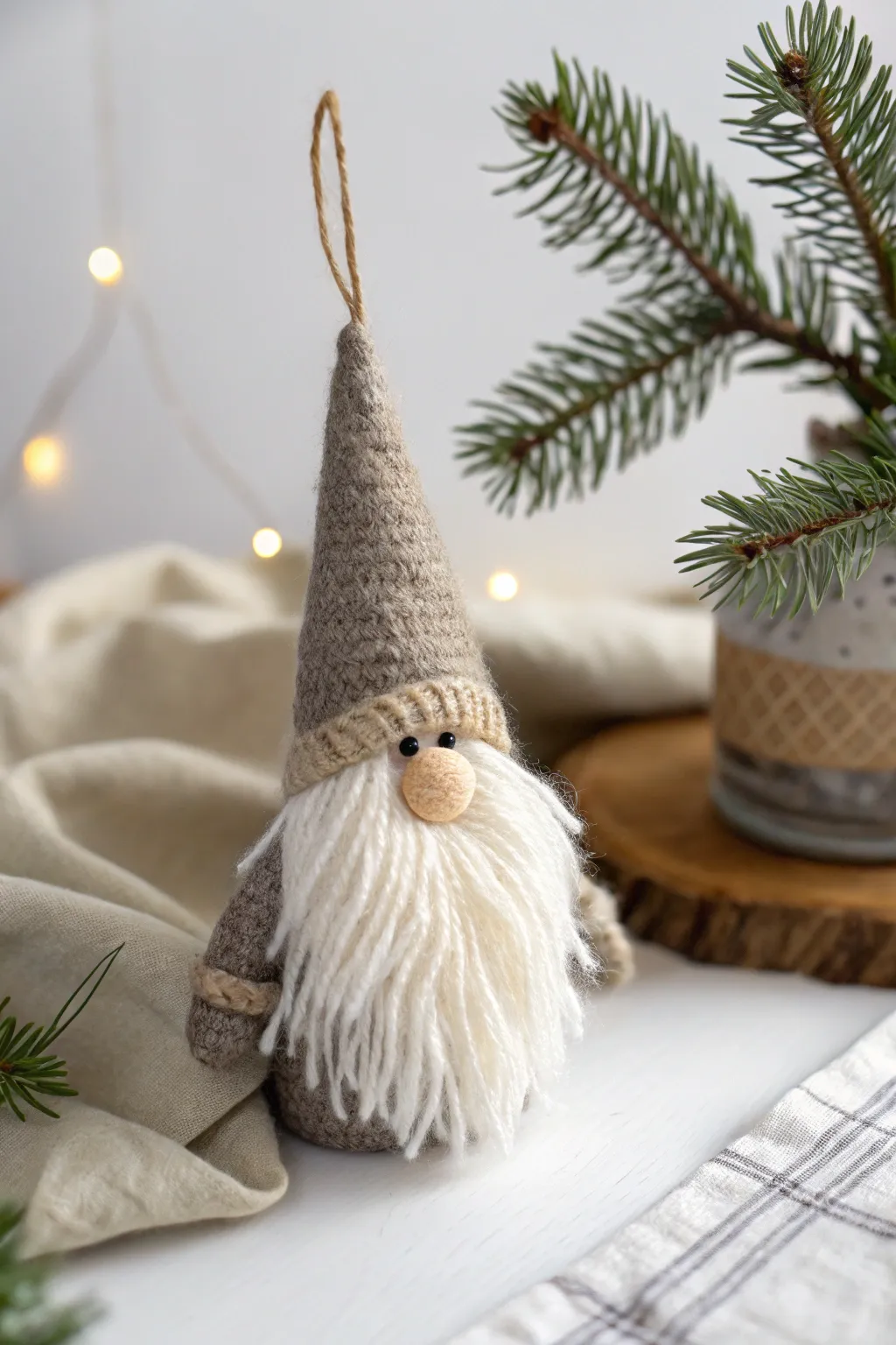 Embrace the charm of Scandinavian style with these delightful DIY gnome ornaments this Christmas!
