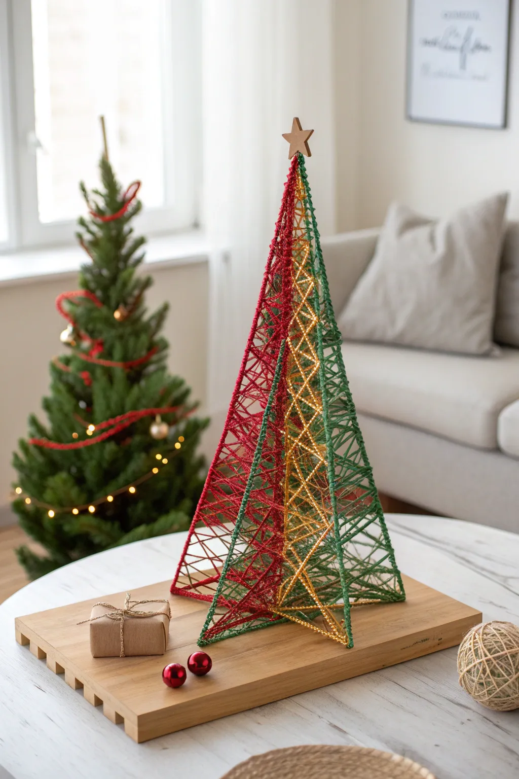 Discover the joy of creating with these stunning string art Christmas trees—beautiful simplicity for the holiday season.