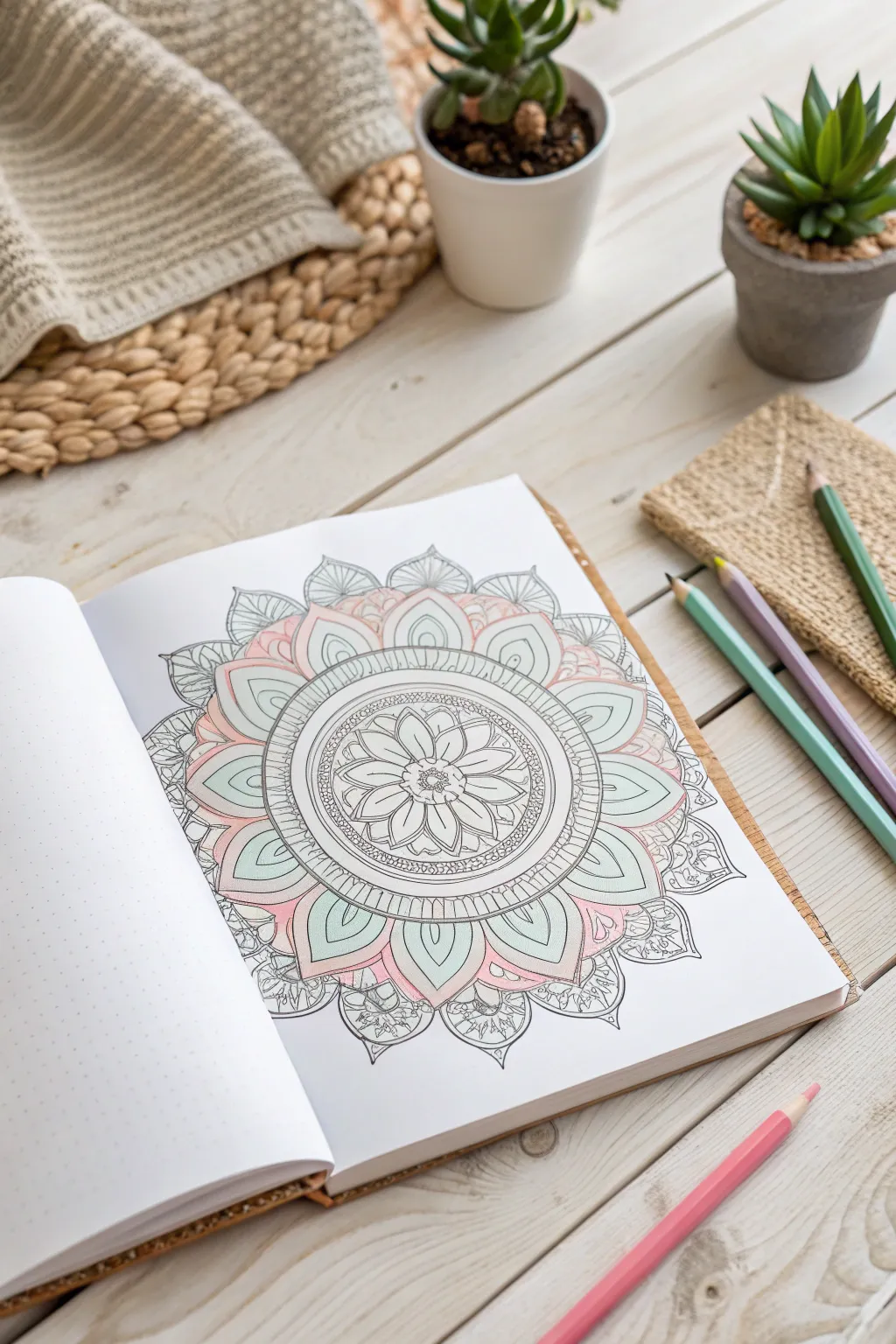 Embrace serenity with mystical mandalas, where each hue guides your journey inward.