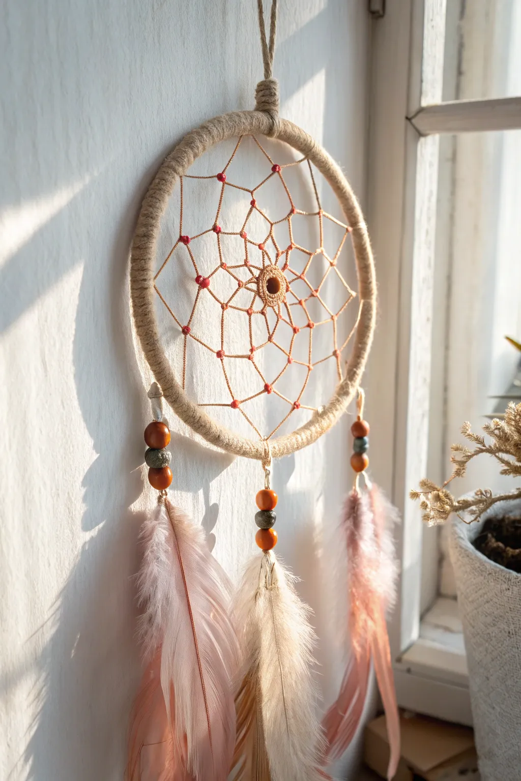 Capture dreams with elegance and simplicity - handcrafted beauty for your space.