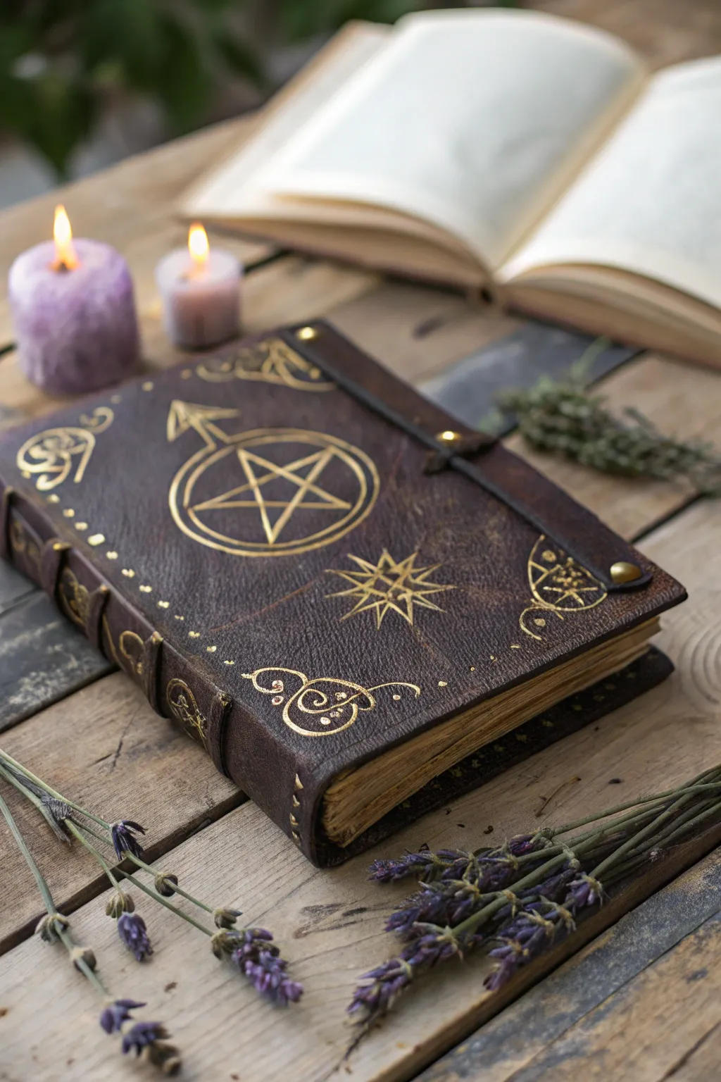 Craft your own enchanting spell book and add a touch of magic to your decor!