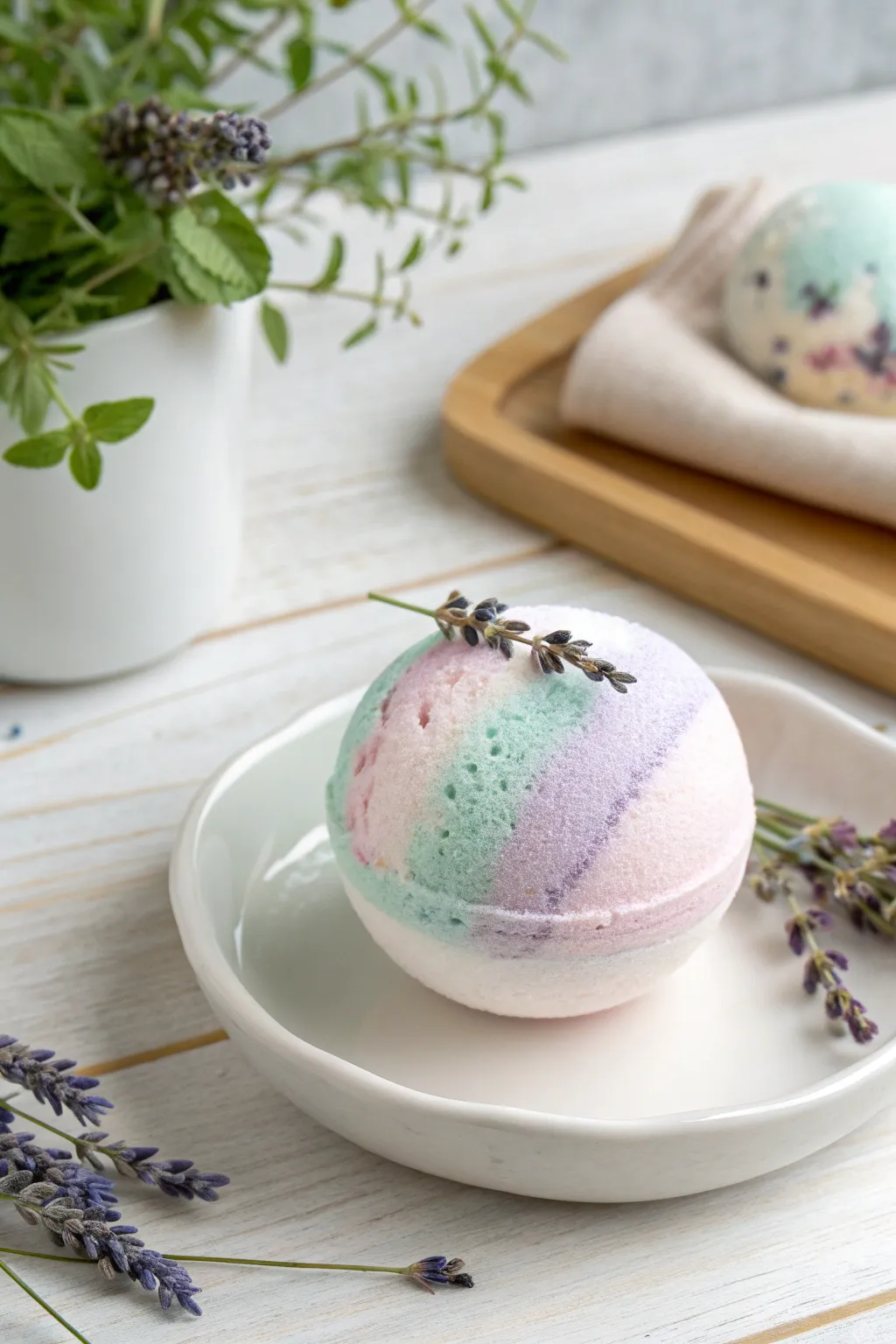 Transform bath time into a luxurious retreat with handmade bath bombs—a perfect graduation gift!