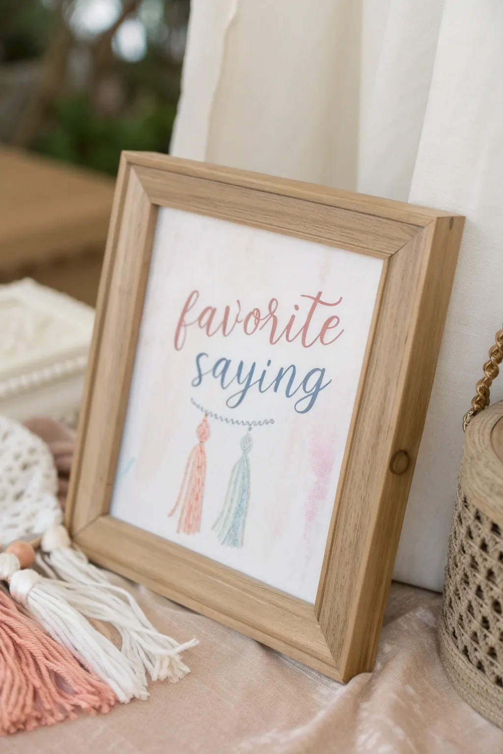 Capture the essence of love and inspiration with minimalist word art, perfect for a thoughtful DIY gift.