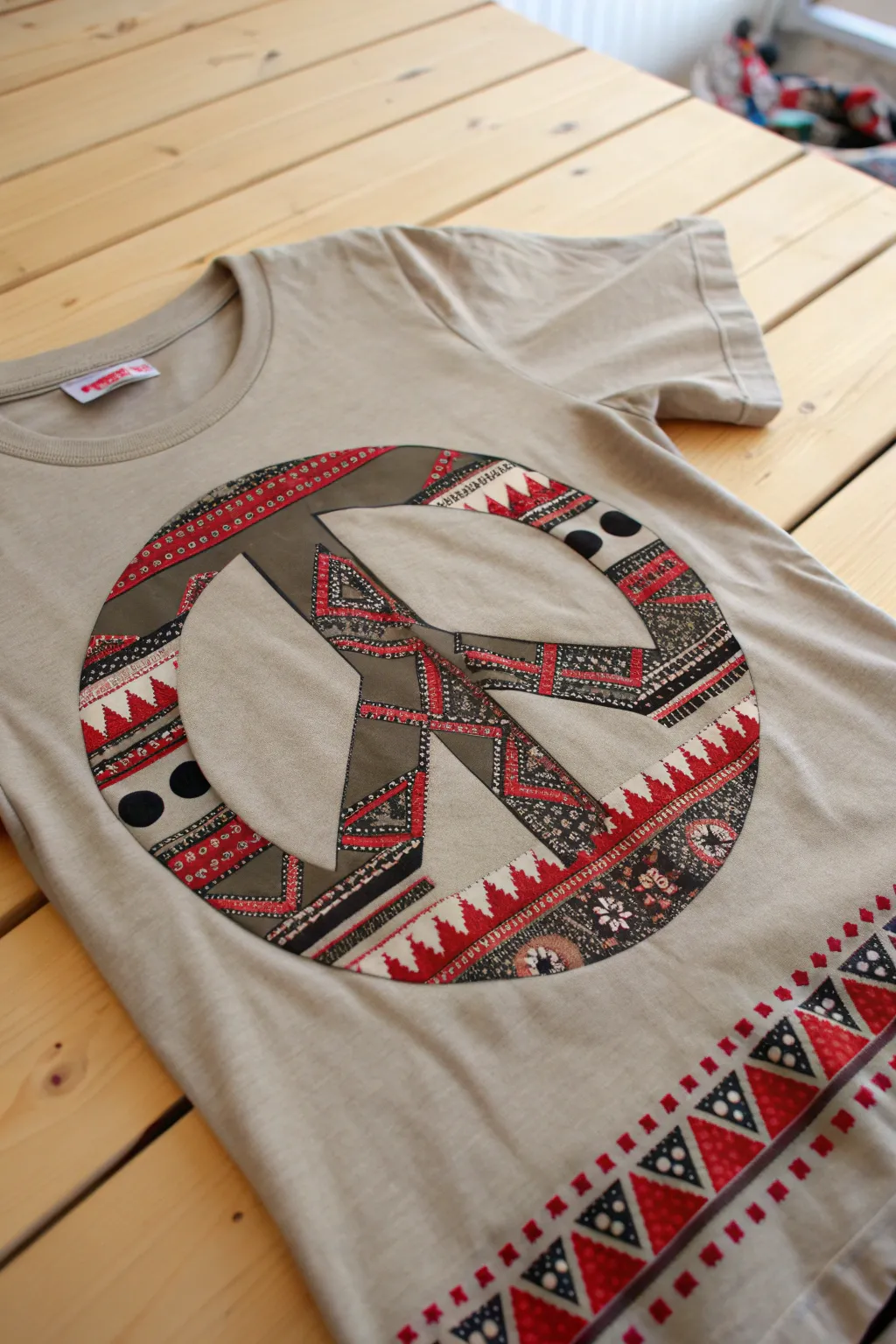 Elevate your style with this bold graphic cut-out T-shirt — where punk rock meets minimalist elegance.