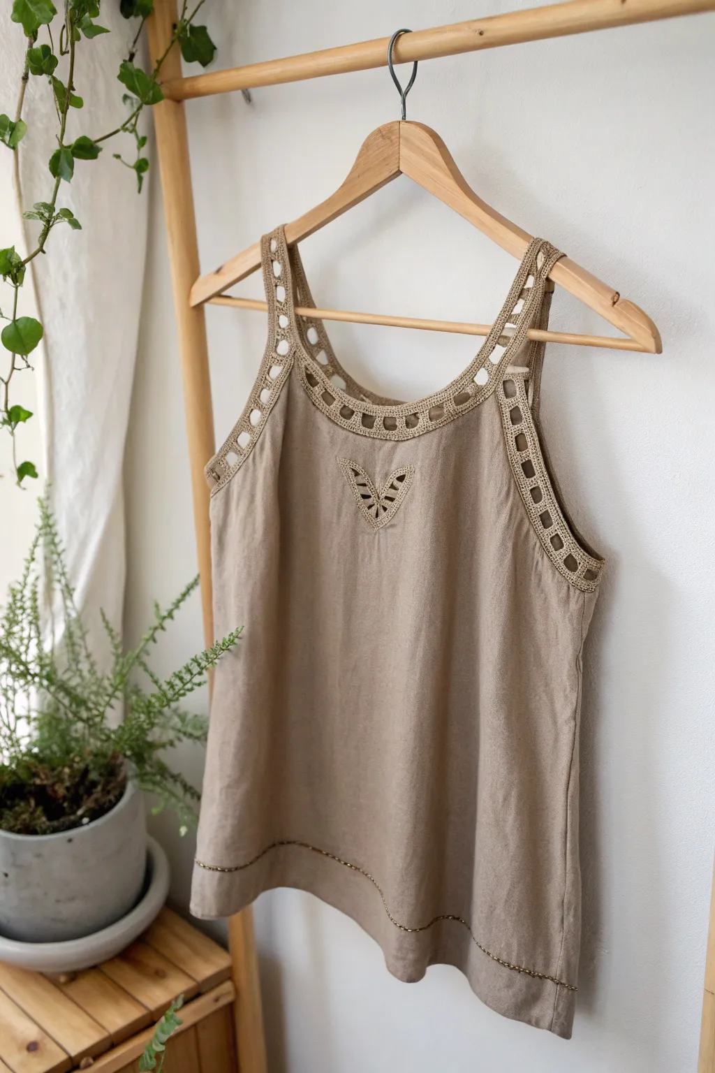 Embrace the elegance of simplicity with this chic cold shoulder tank top. Perfect for adding a touch of sass to your casual wardrobe!