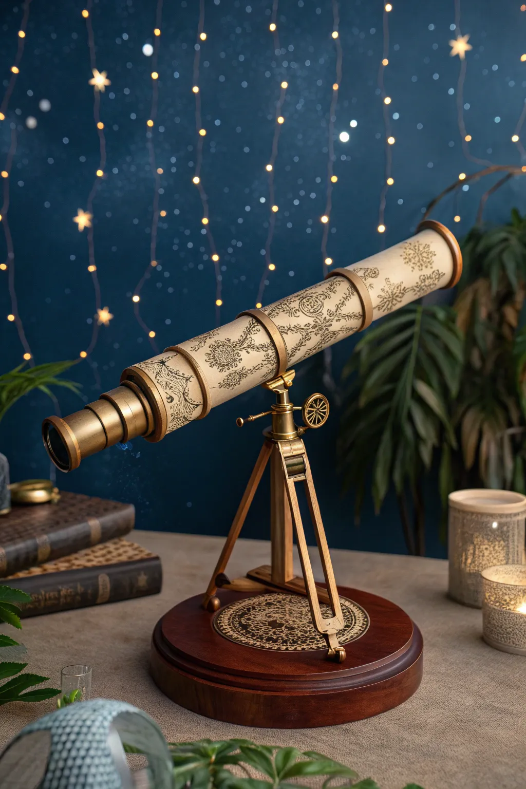 Gaze into the cosmos from the comfort of your own celestial sanctuary.