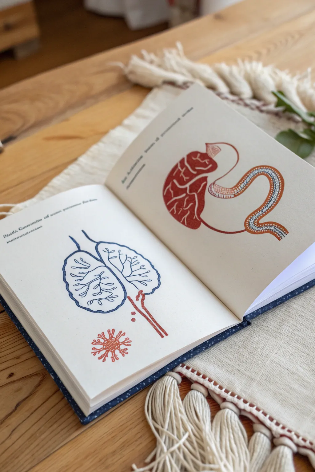 Embark on a Digestive Adventure with this beautifully crafted flip book—where science meets art in minimalist elegance.