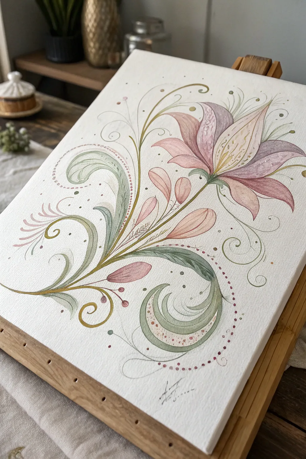 Embrace the beauty of abstract florals where creativity blooms beyond boundaries.