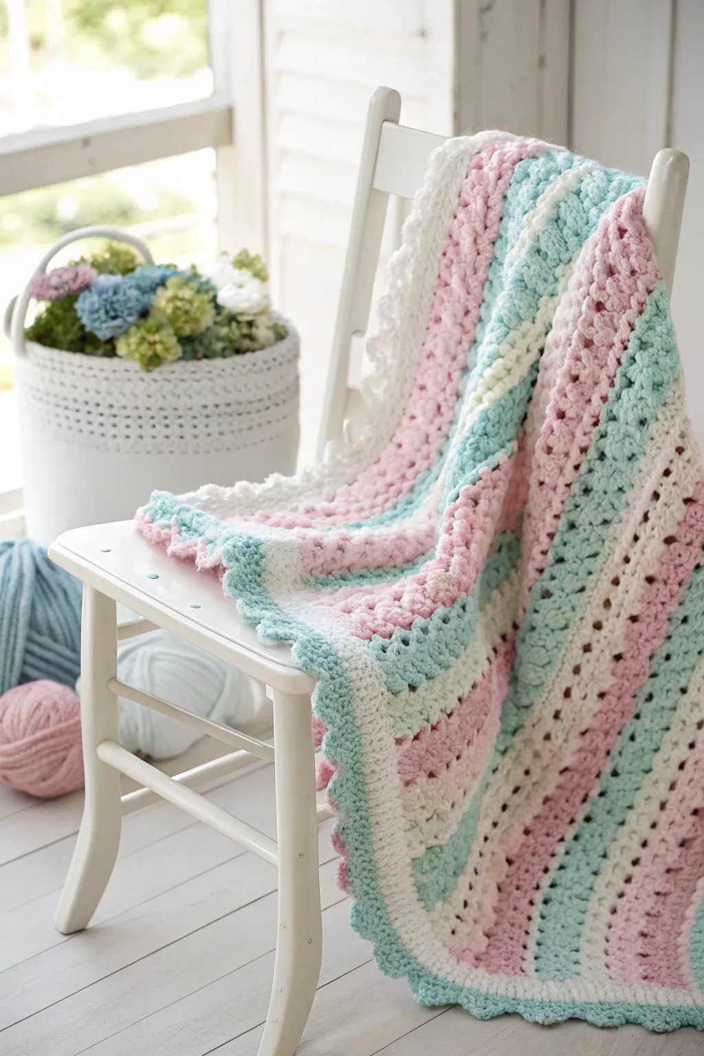 Wrap your little one in the dreamy embrace of a pastel paradise.