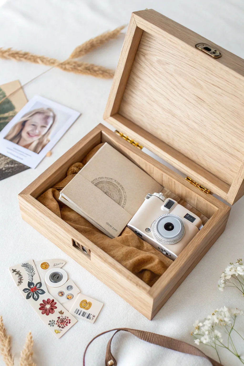 Capture and cherish new memories with this elegant Memory Maker Box.