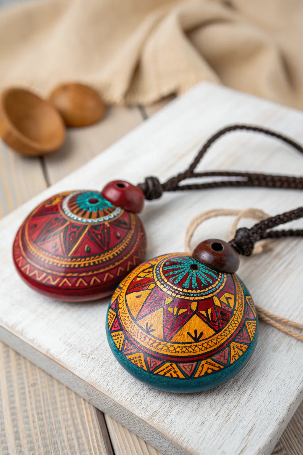 Rhythm Meets Craft: Handcrafted Castanets with a Bold Boho Flair