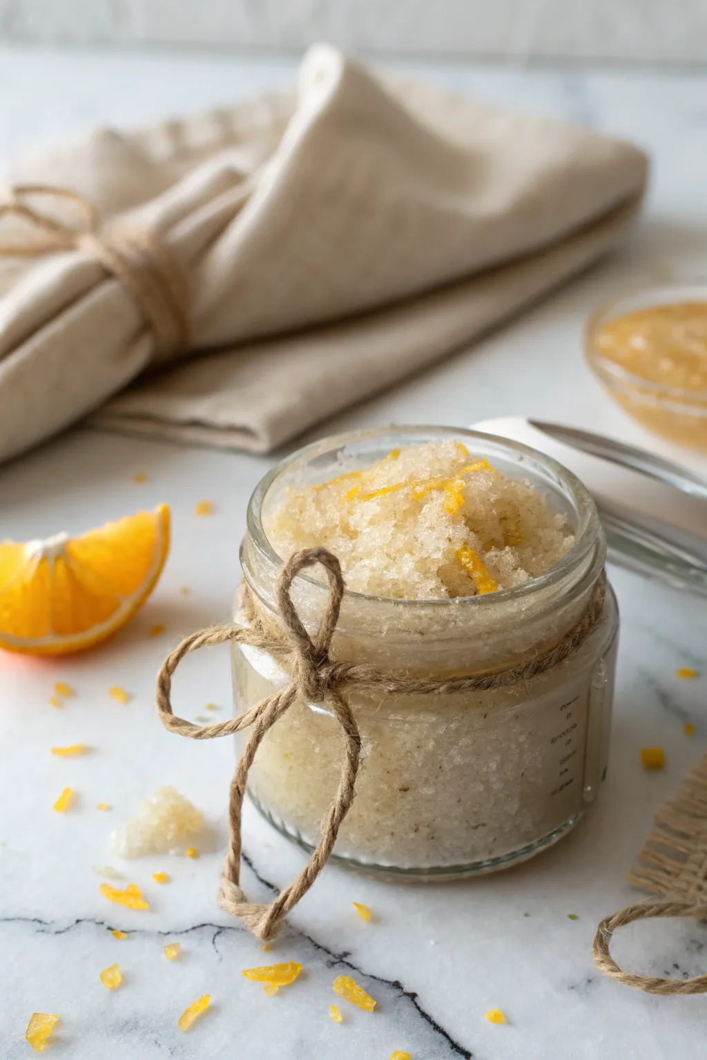 Elevate your holiday gifting with a luxurious, homemade body scrub – a perfect blend of simplicity and indulgence.