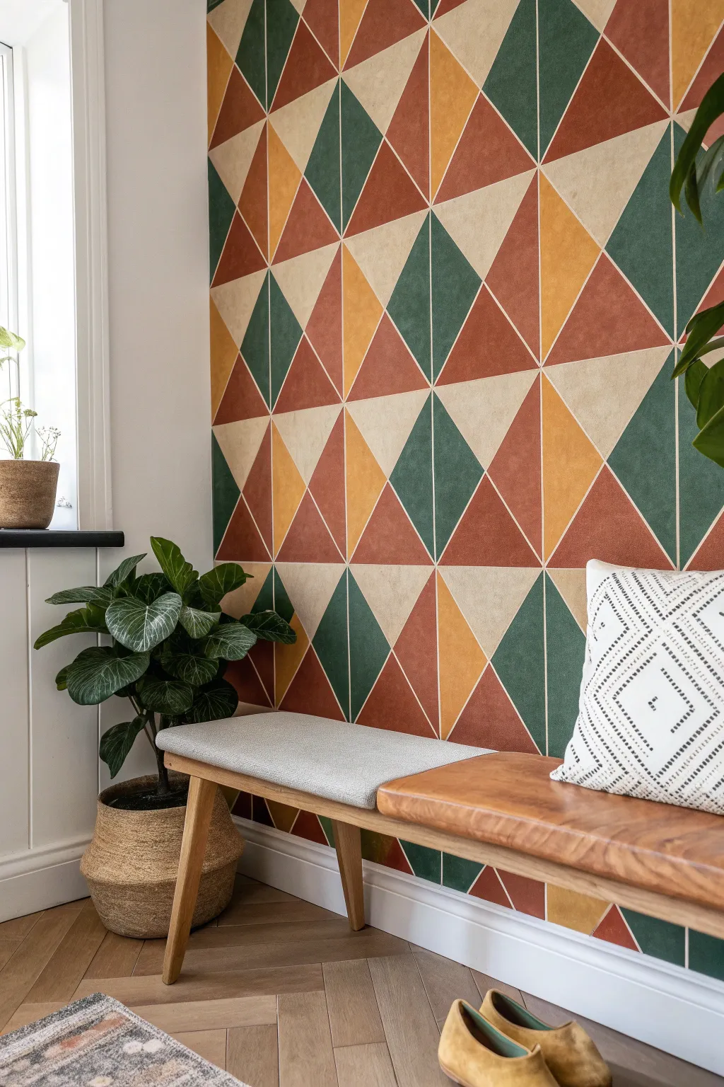 Transform your space with the perfect blend of Scandinavian minimalism and Boho charm using vinyl wraps. #HomeDecor #InteriorDesign