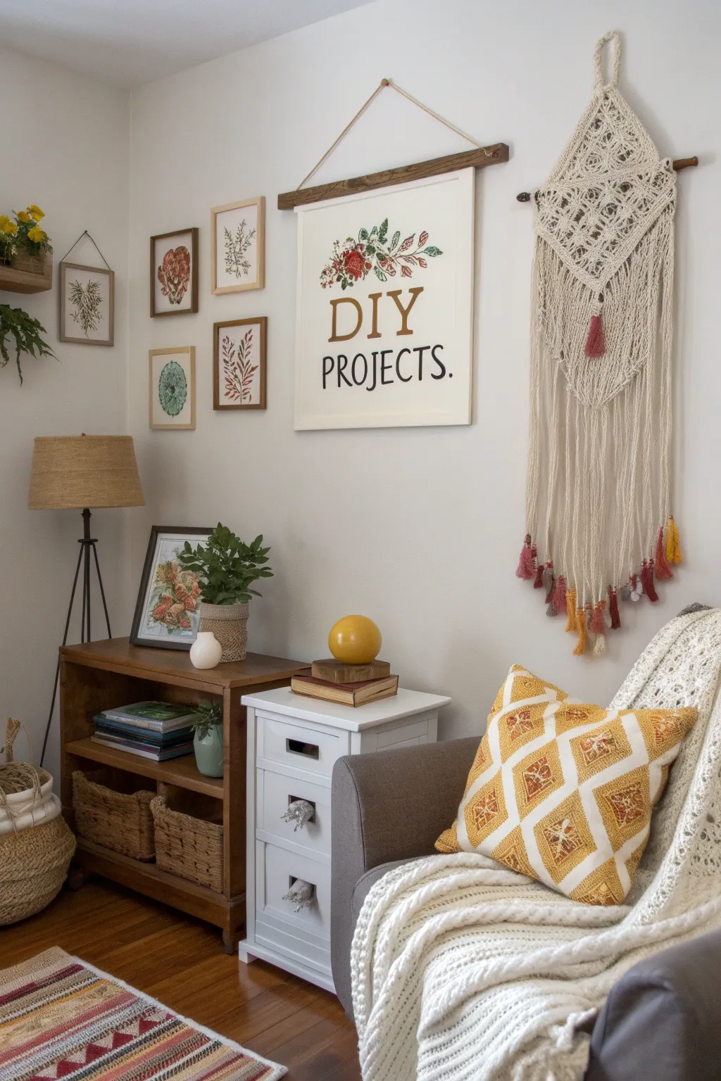 DIY projects add a personal and unique touch to your home.