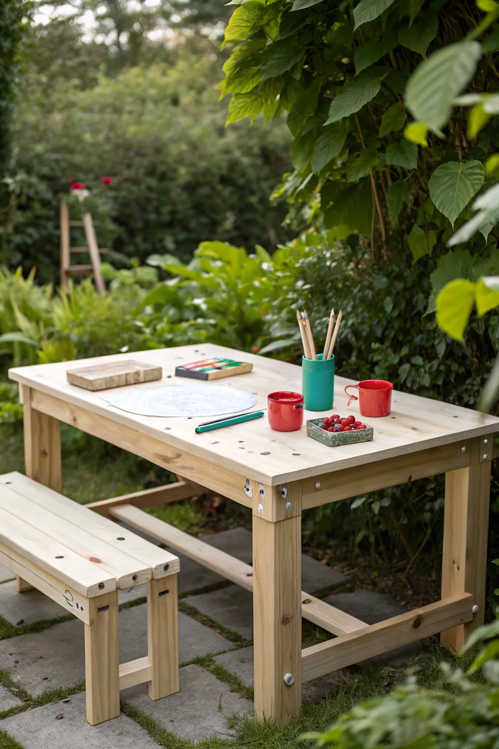 Crafting magic in the heart of nature—where simplicity meets creativity. 🌿🎨