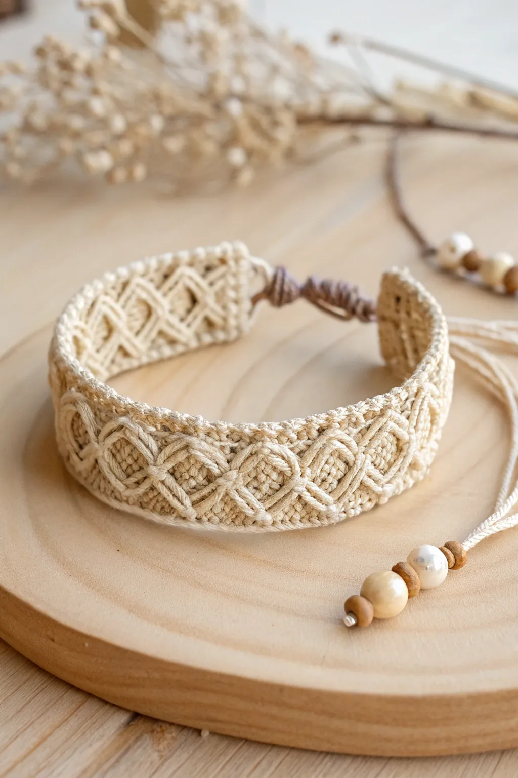 Elevate your style with the timeless elegance of knit jewelry, where craftsmanship meets natural beauty.