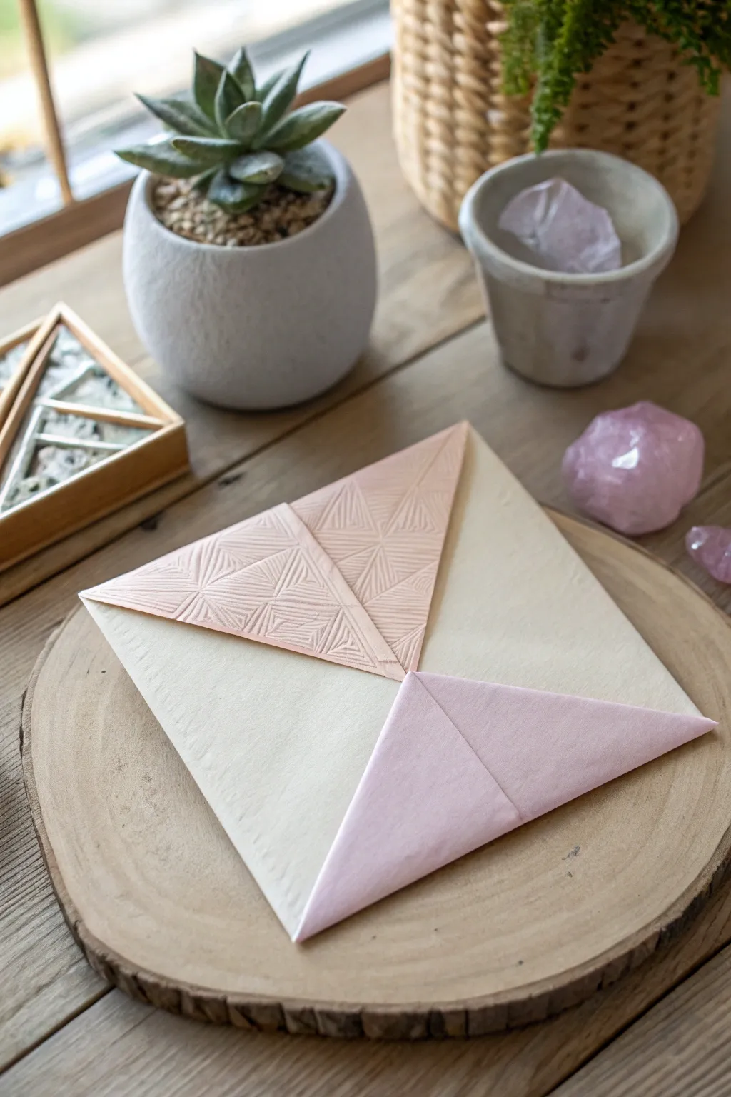 Elevate your love letters with origami artistry – where elegance meets creativity.