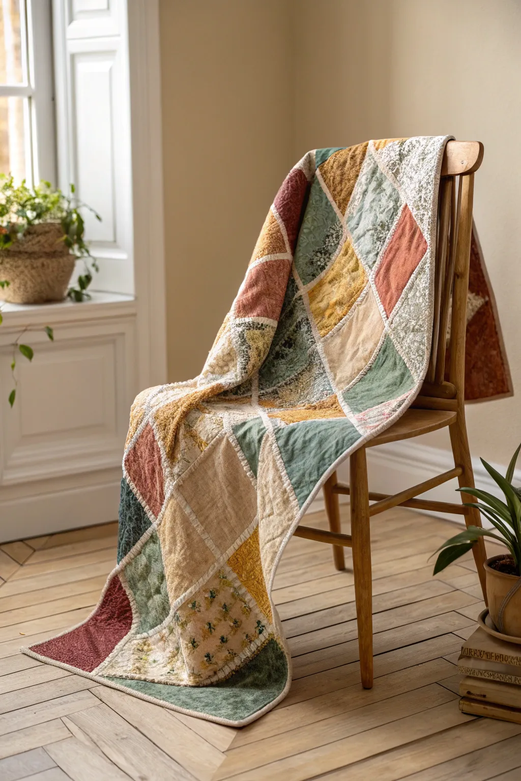 Capture the essence of life's journey with a mood quilt, where every patch tells a story.