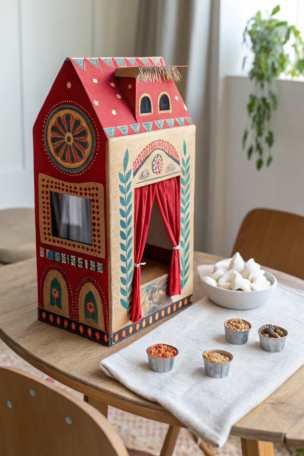 Dive into creativity with this enchanting DIY milk carton movie theater—perfect for a cozy, imaginative night in!