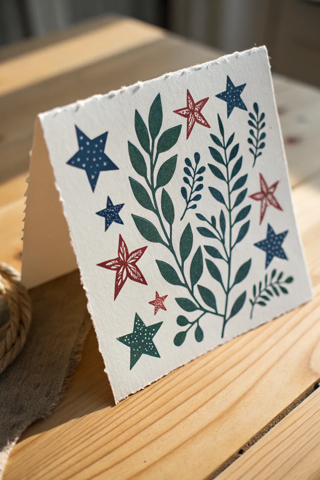 Create your own stamped stories with unique patterns on handcrafted note cards.