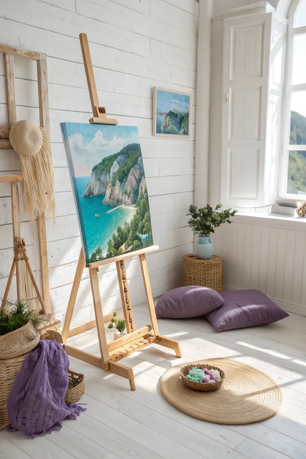 Embark on a joyful journey with every brushstroke. Let your wanderlust shine through vibrant landscapes of dream destinations.