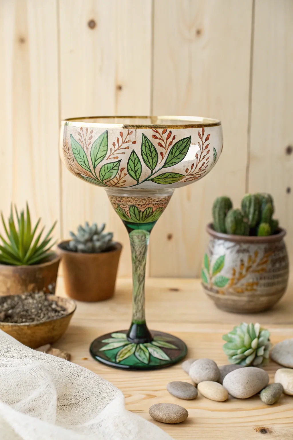 Savor the garden's charm with every sip. 🍃