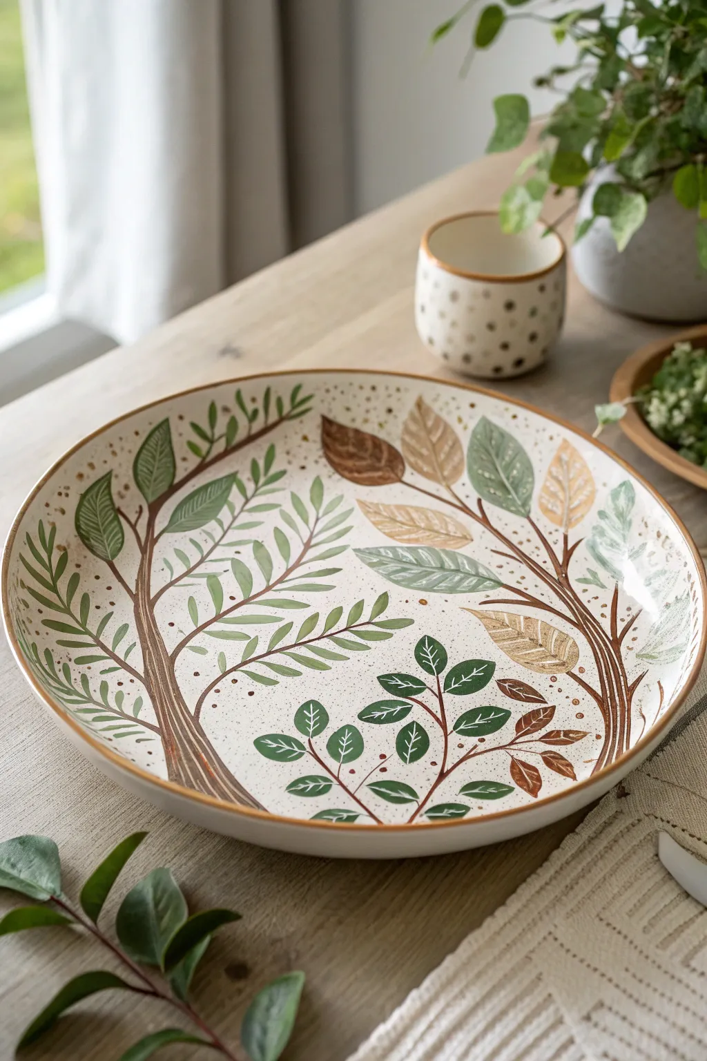 Celebrate sustainability with eco-friendly artistry on your plate.