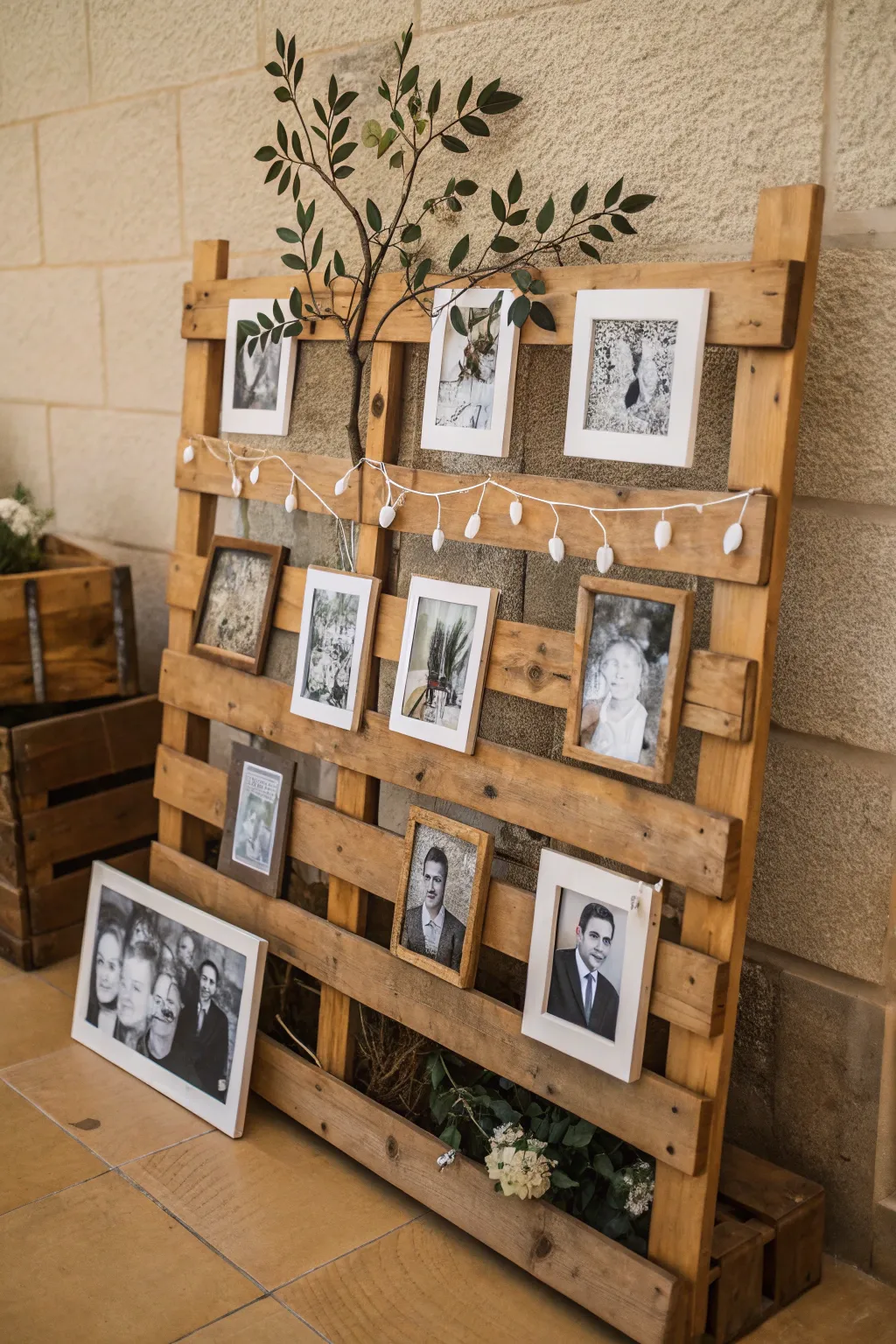 Celebrate your heritage with this elegant family tree display, where cherished memories meet timeless design.