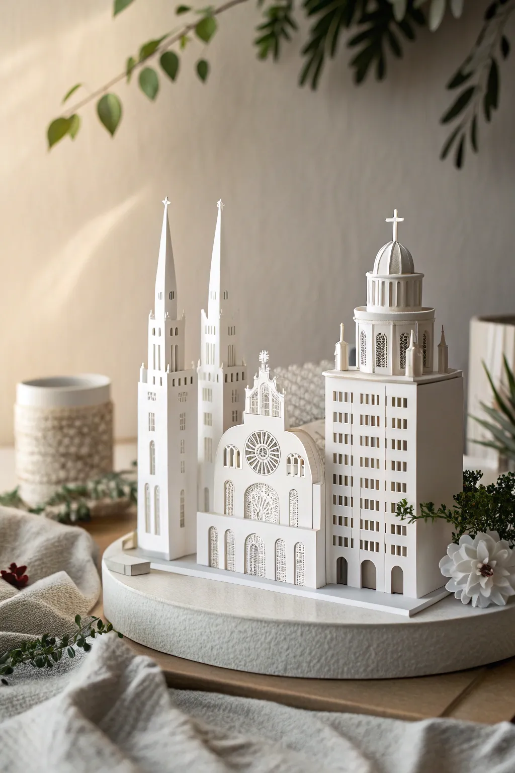 Discover the elegance of kirigami architecture—where paper meets art in a stunning display of craftsmanship.