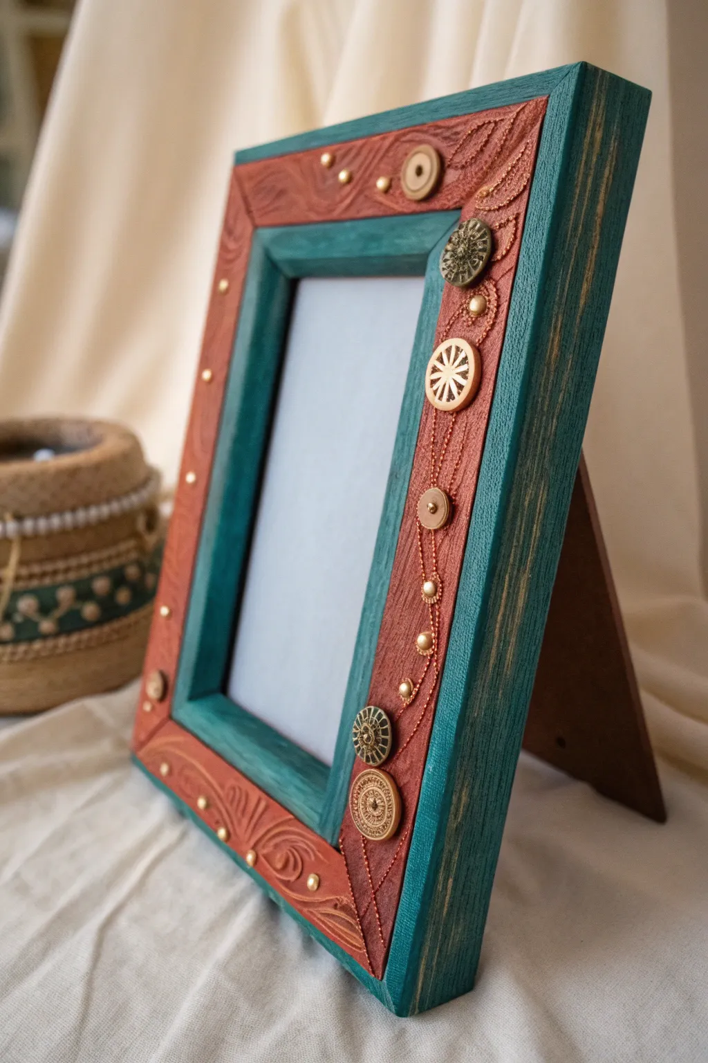 Transform your space with a mixed-media masterpiece—where art meets elegance.