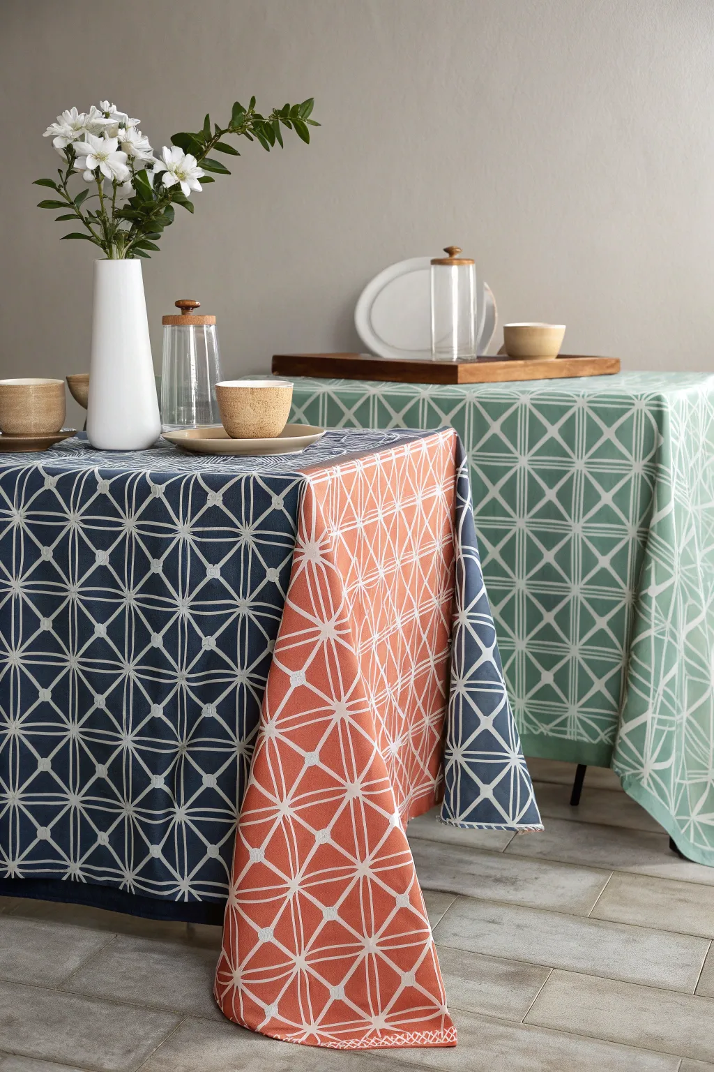 Transform your space with bold geometric patterns and vibrant hues, merging Scandinavian simplicity with Boho charm.