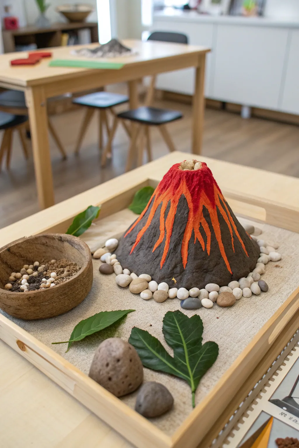 Ignite curiosity with a mini volcano adventure, where simplicity meets excitement!