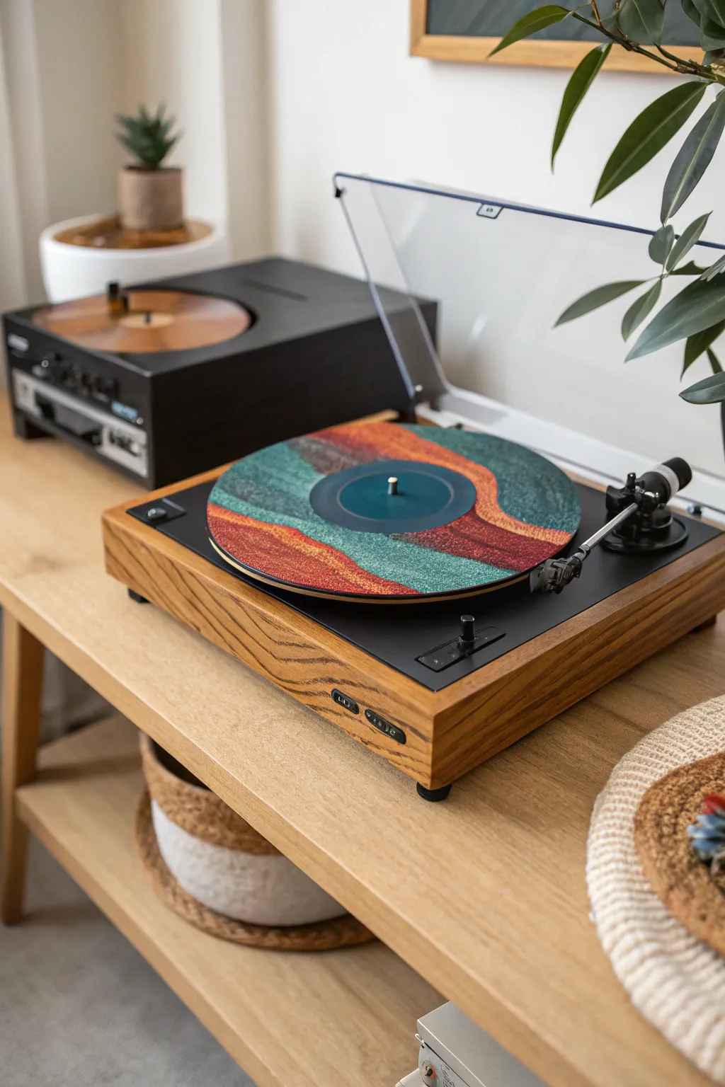 Discover the art of textured painting: Transform your records into vibrant, tactile masterpieces.