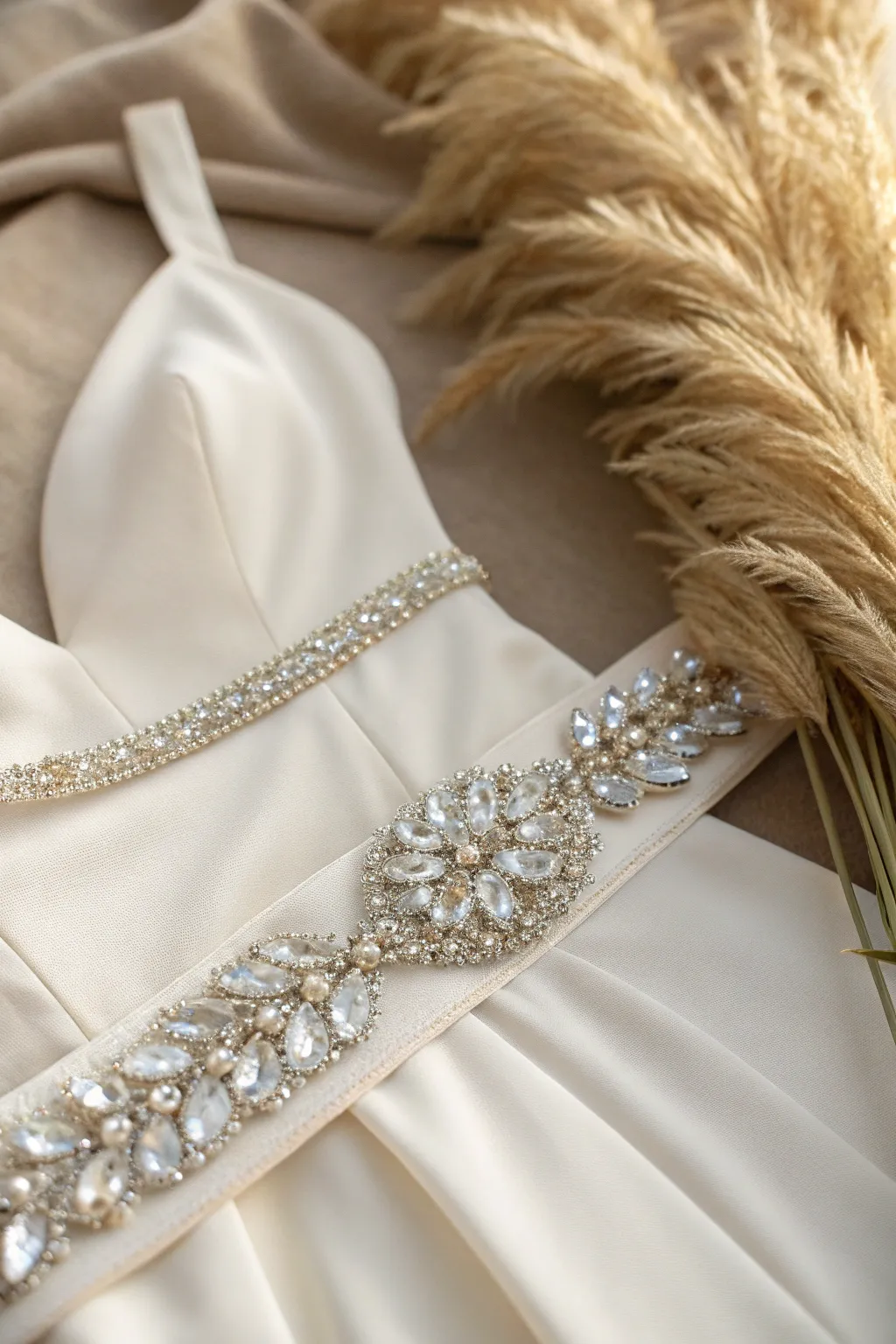 Elevate your style with dazzling rhinestone dress straps – a touch of glamour for any occasion.