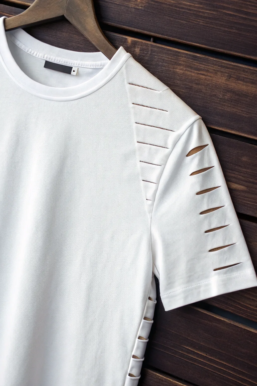 Elevate your basics with sleek, minimalist slits for a touch of understated elegance.