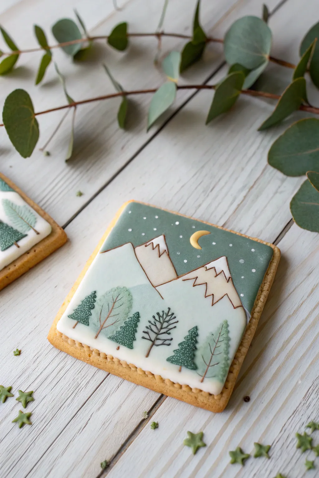 Bring the serene beauty of the great outdoors into your kitchen with these nature-inspired cookie designs.