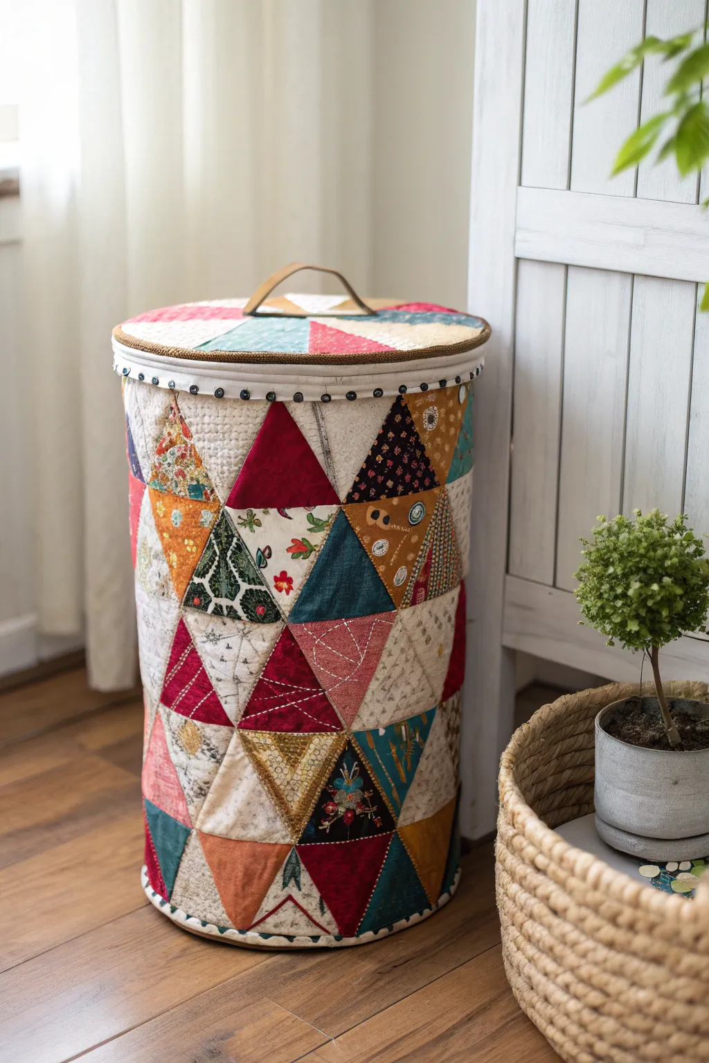 Transform trash into treasure with this chic, eco-friendly trash can makeover!