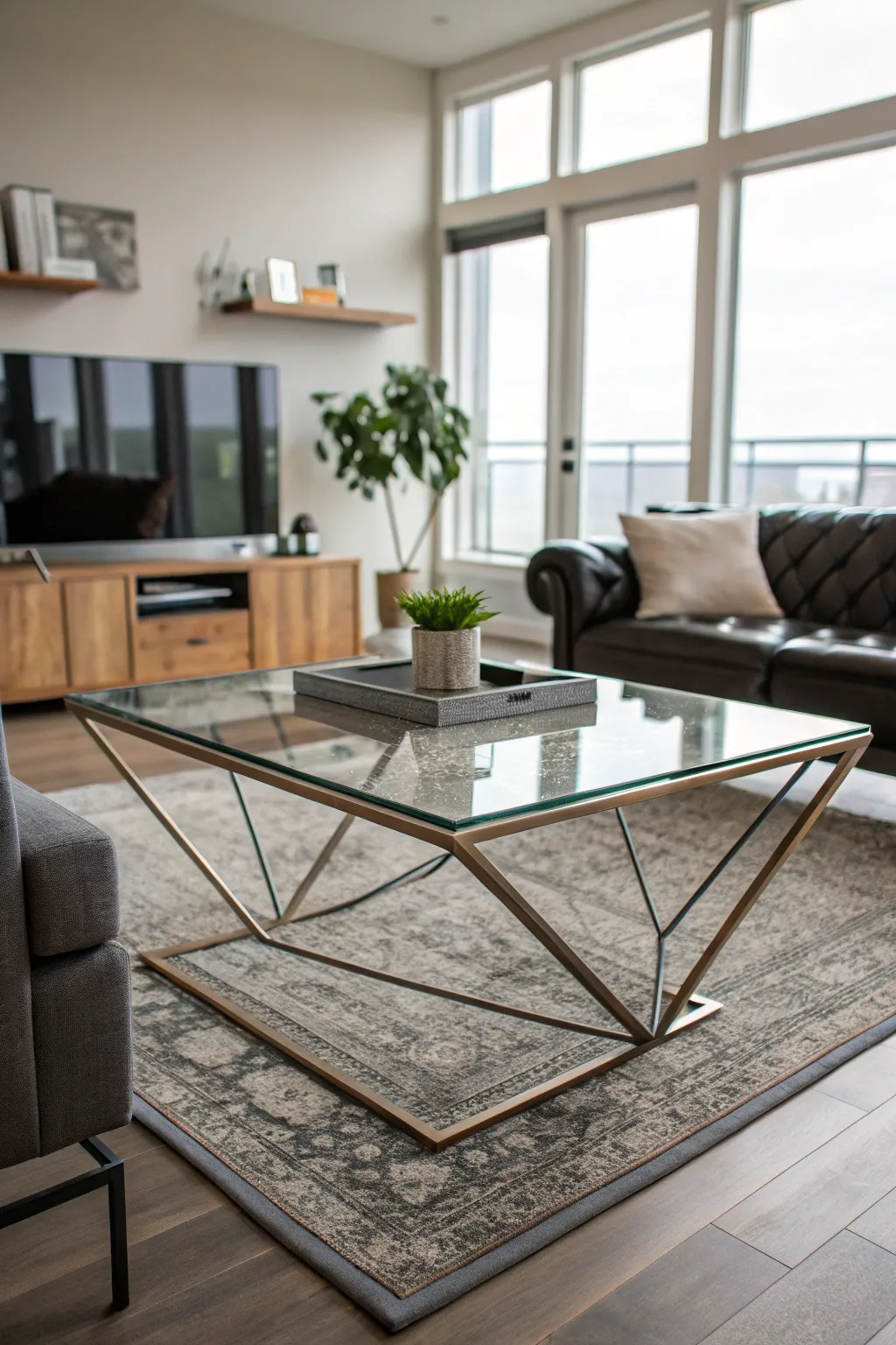 Triangle furniture brings a modern edge to any space.