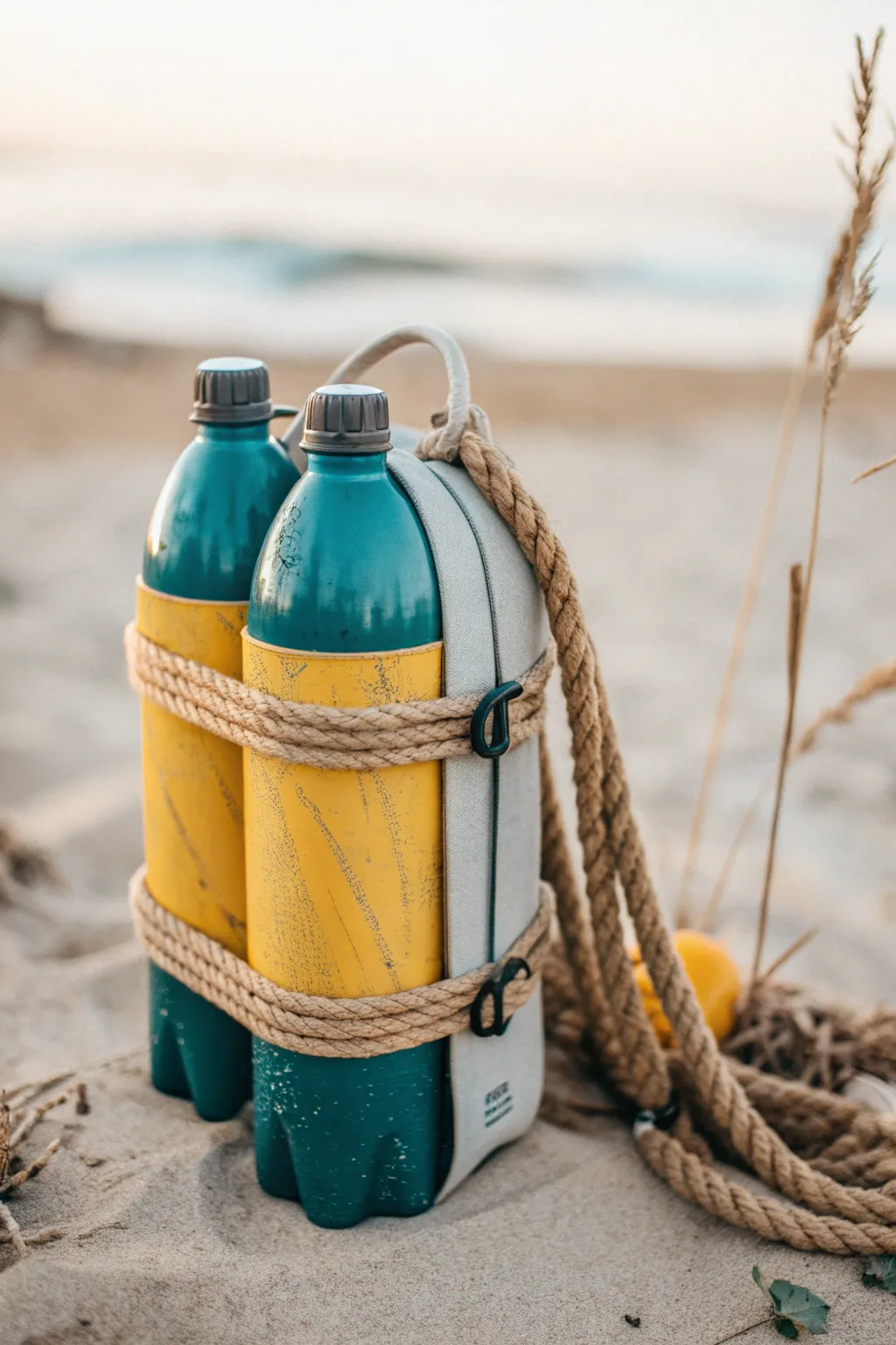 Fly into Imagination: Craft a Stylish DIY Jetpack from Upcycled Bottles!