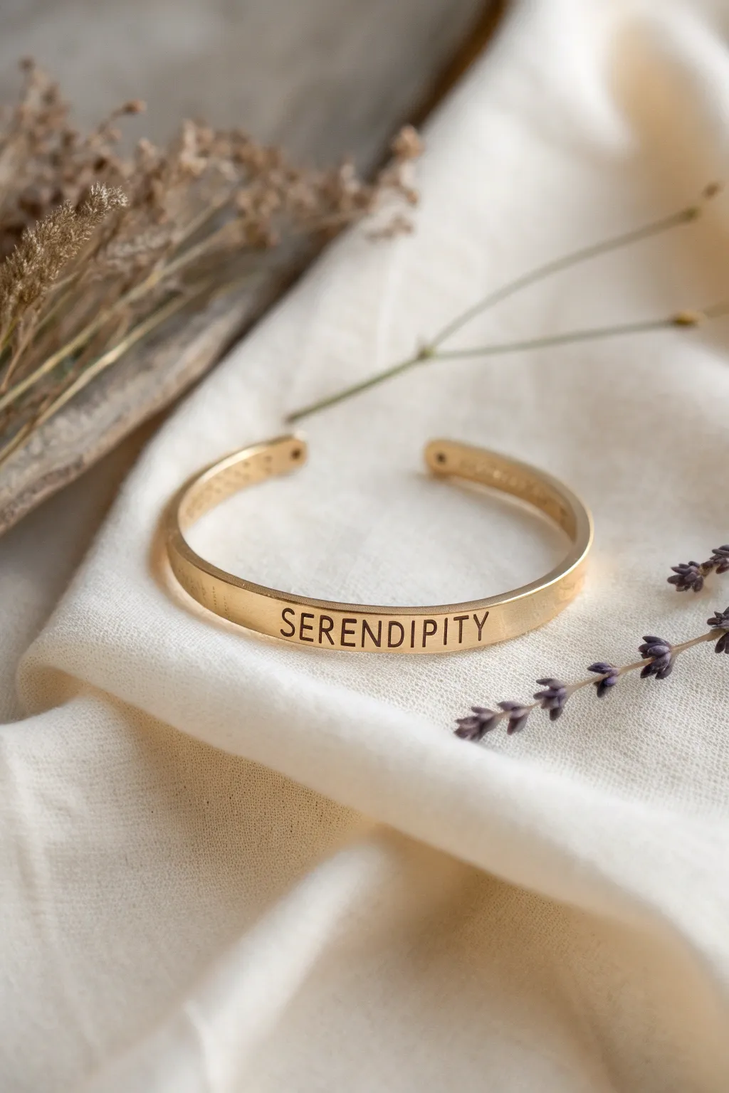 Embrace the unexpected with 'SERENDIPITY' - a bracelet that whispers tales of happy accidents.