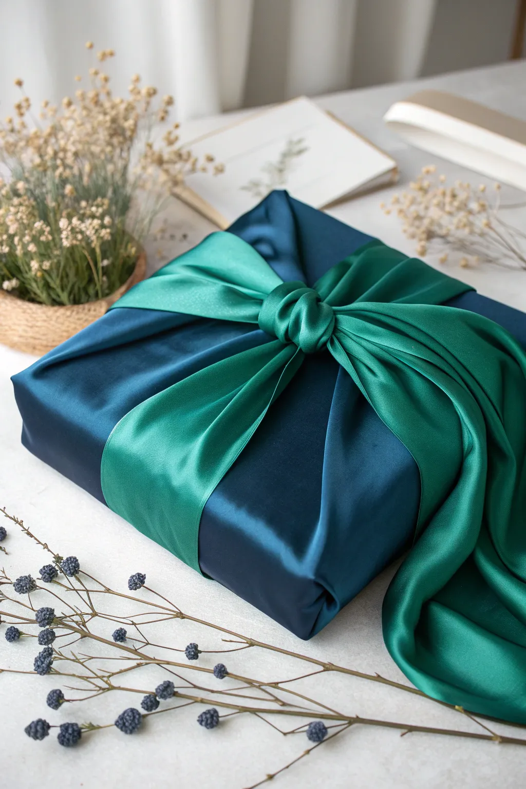 Transform any gift into a dreamy delight with a touch of silk elegance.