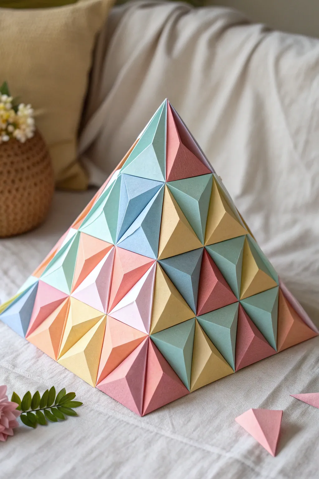 Discover the art of simplicity with geometric wonders – where vibrant colors meet minimalist design.