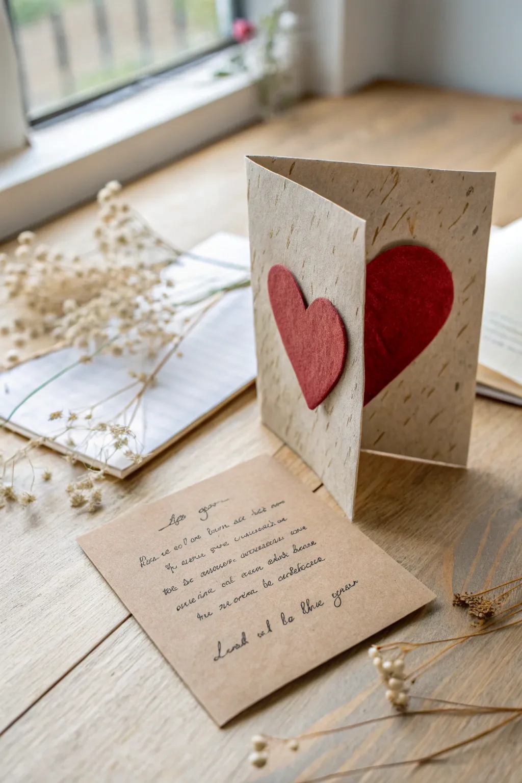 Crafted with love: Simple yet meaningful personalized cards for Valentine's Day.
