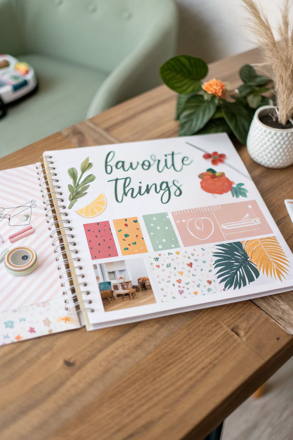 Celebrate your favorites with a splash of color and minimalist charm!
