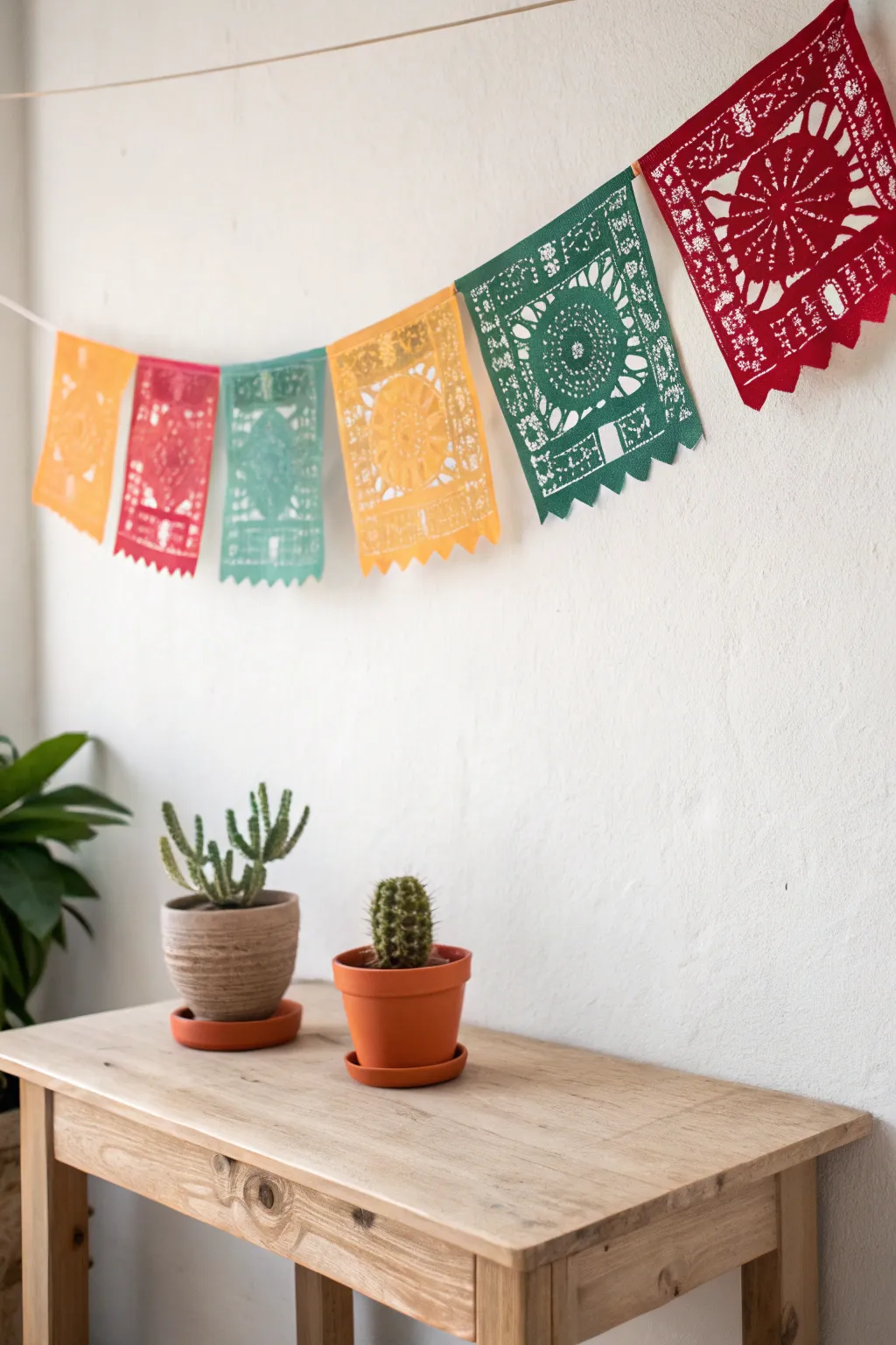 Celebrate the art of Papel Picado: where vibrant tradition meets minimalist elegance.