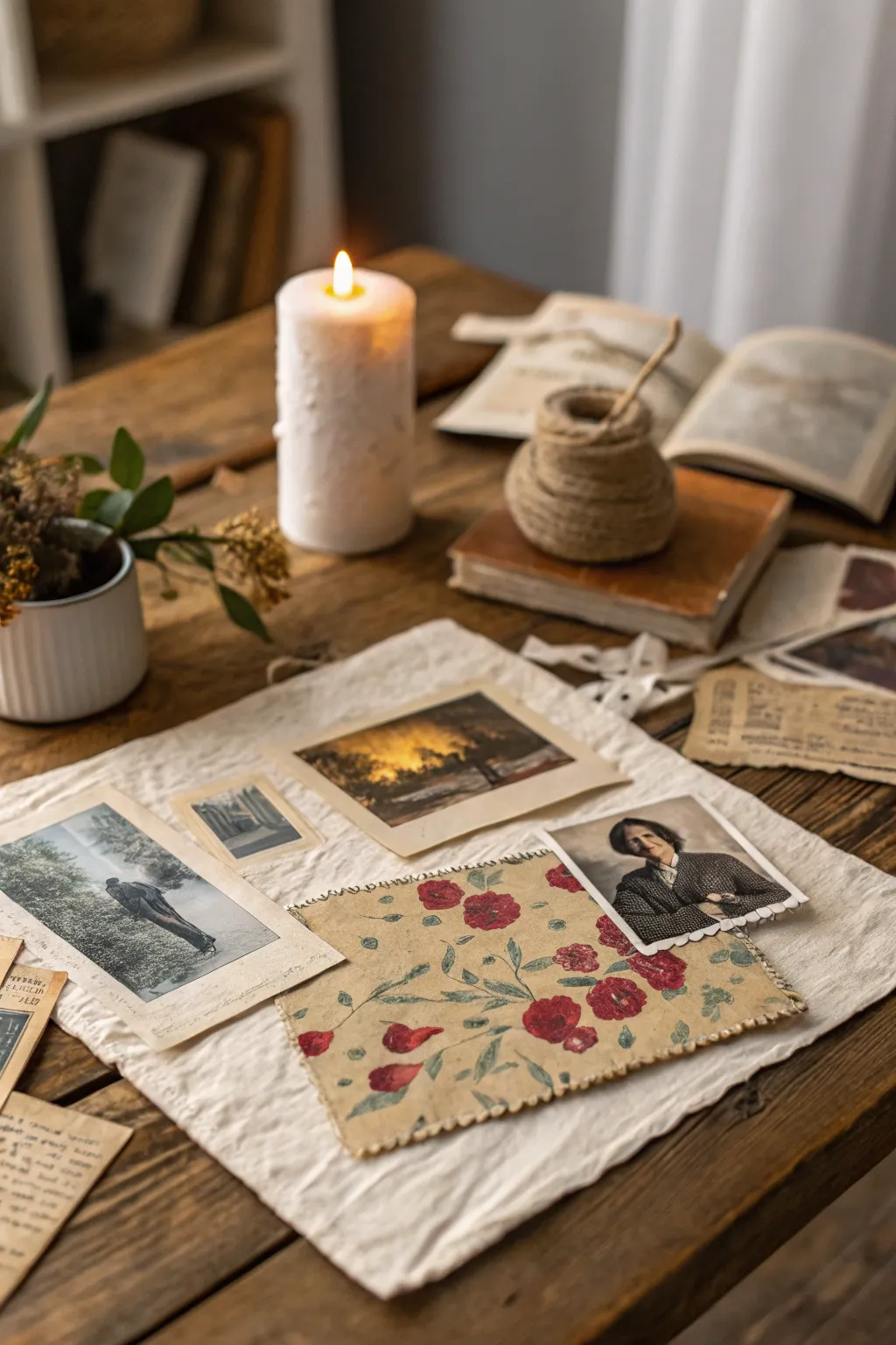 Craft your story with every piece—where simplicity meets artistry in collage creation.