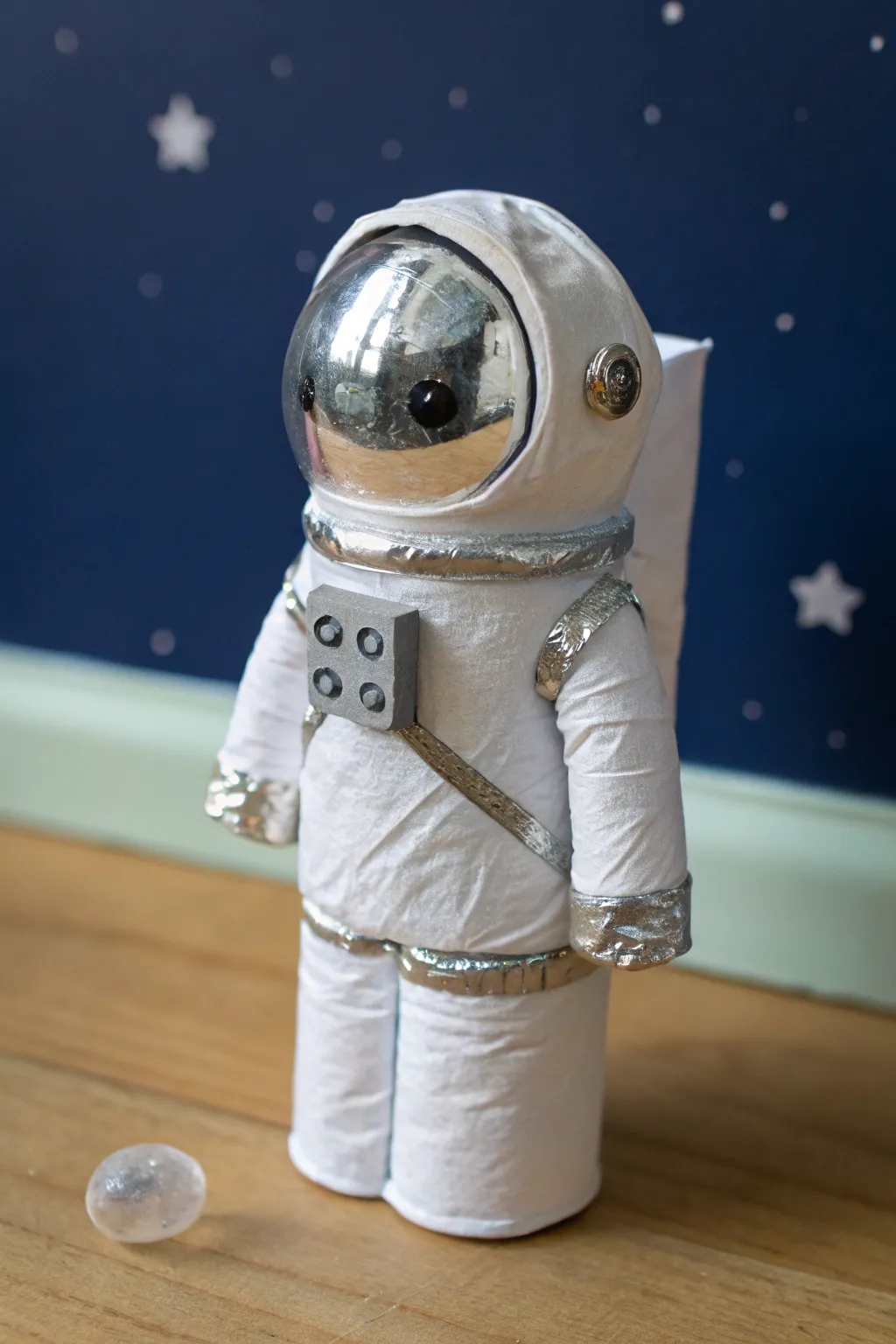 Blast off with creativity: Craft your own toilet paper roll astronaut!