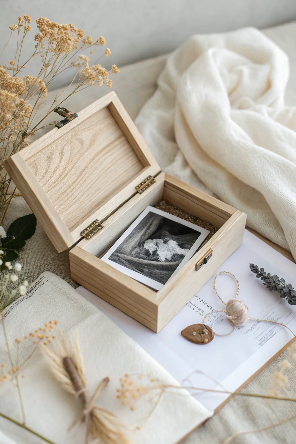 A heartfelt moment captured in simplicity: surprise your loved ones with an ultrasound photo reveal.