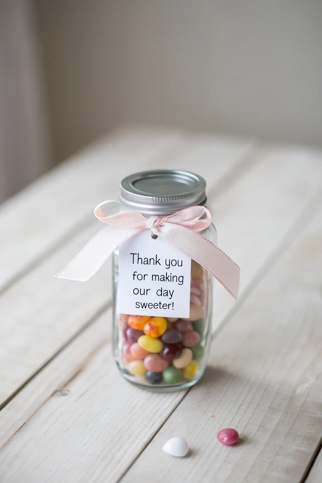 Sweeten your gratitude with a touch of charm and simplicity.